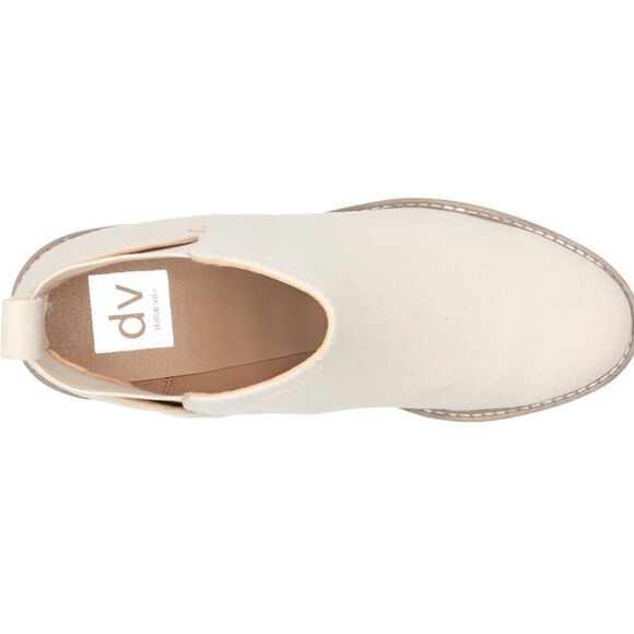 Dolce Vita Rielle womens Ankle Bootie in canvas sz 10 - Picture 7 of 9